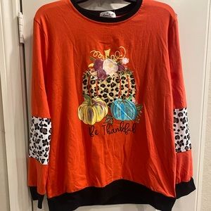 Marie Nicole long sleeved fall shirt